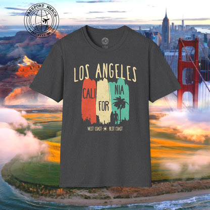 Los Angeles, West Coast Best Coast California T-Shirt