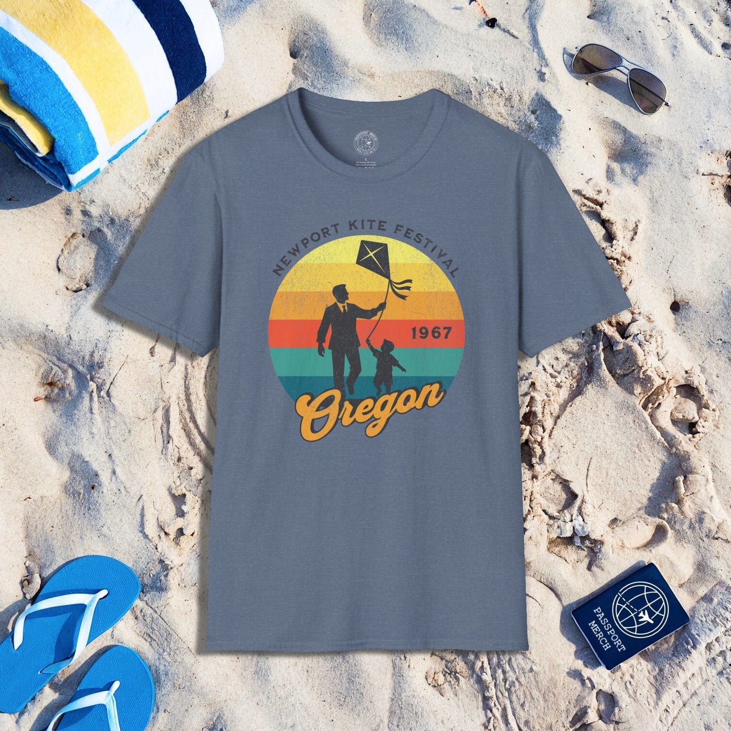 Vintage Newport Oregon Kite Festival T-Shirt