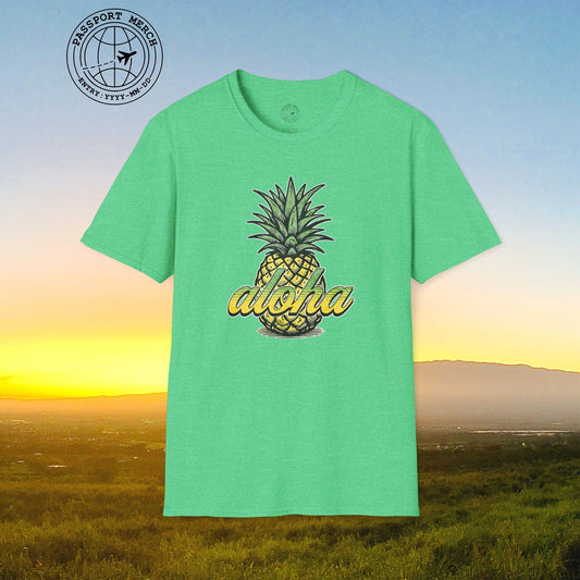 Maui Pineapple Aloha Hawaii T-Shirt