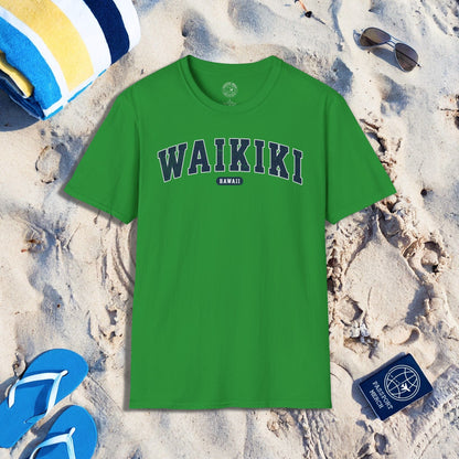 Classic Athletic, Waikiki Hawaii T-Shirt