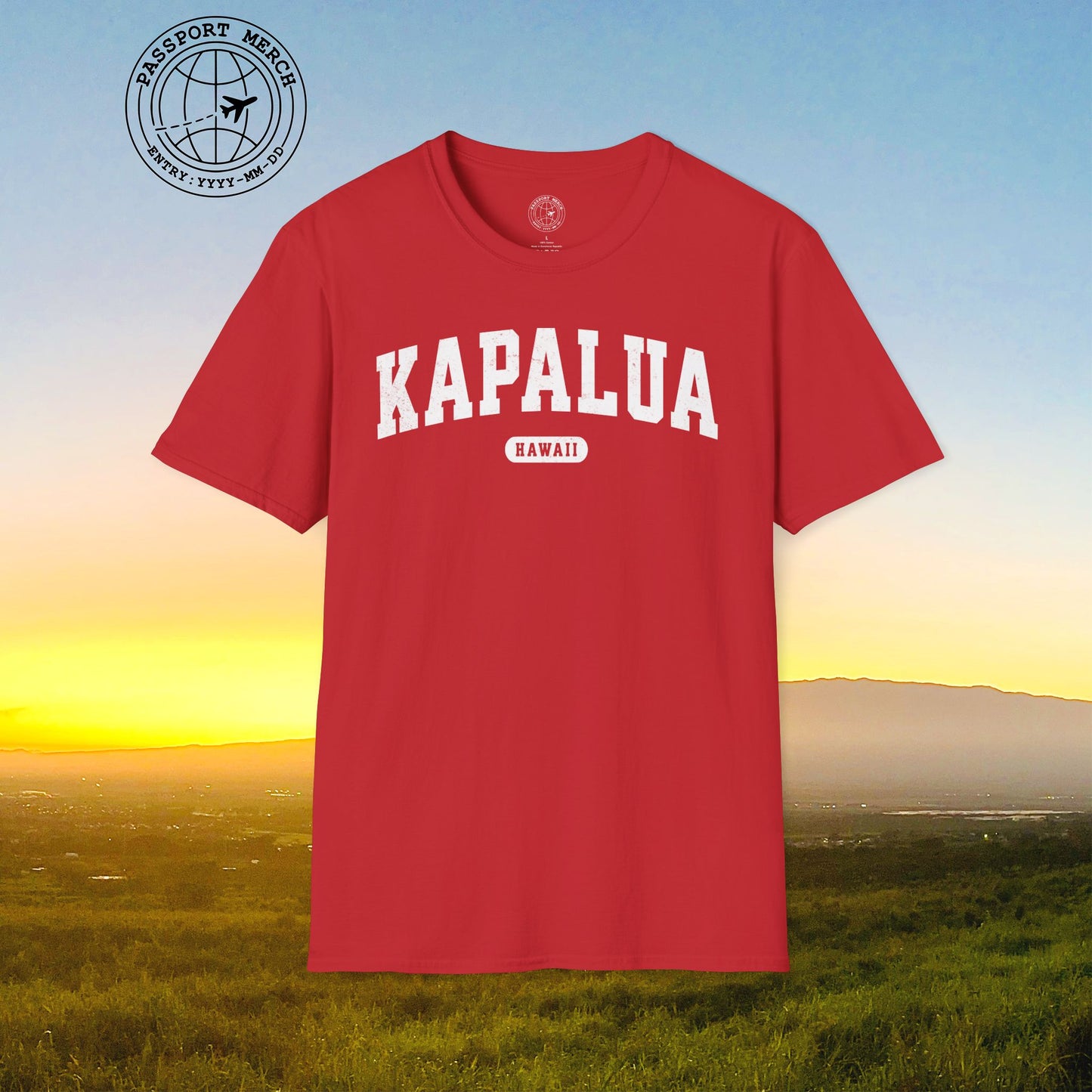 Classic Athletic (Bucket List Edition), Kapalua, Hawaii T-Shirt