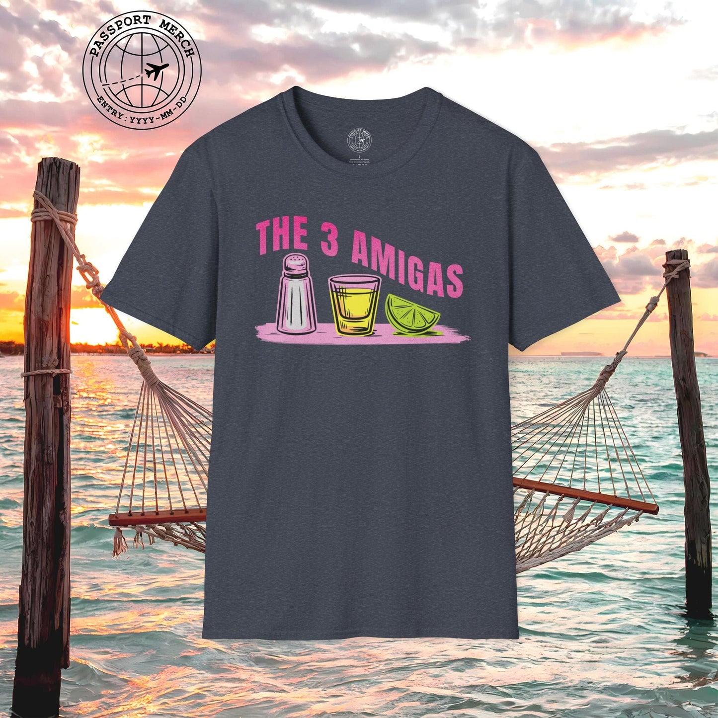 The 3 Amigas, Mexico T-Shirt