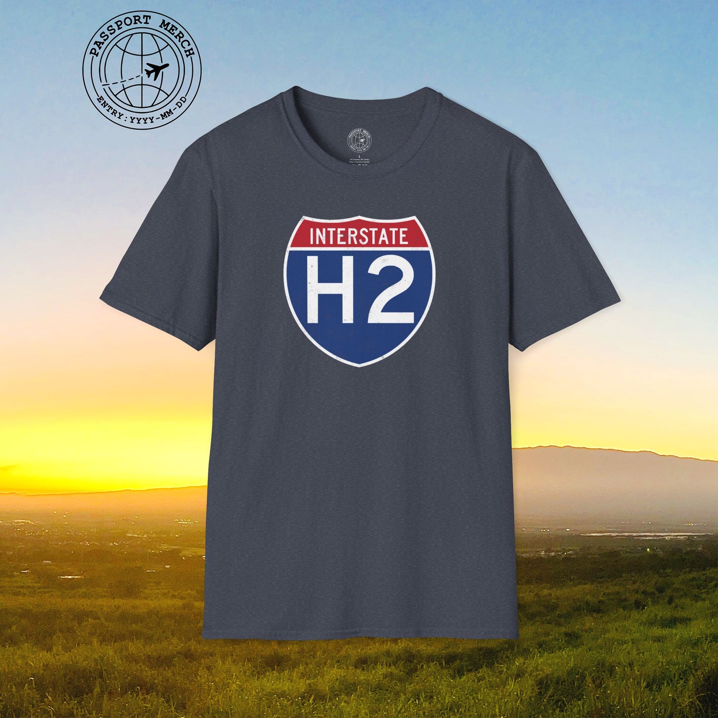 Signs of Wanderlust, Interstate H2, Hawaii T-Shirt