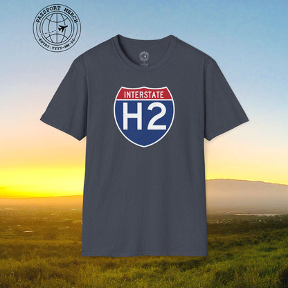 Signs of Wanderlust, Interstate H2, Hawaii T-Shirt