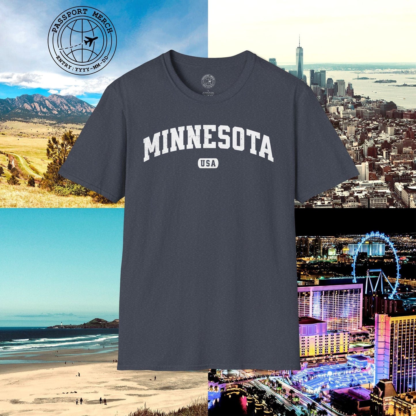Classic Athletic, Minnesota (50 States Edition) T-Shirt