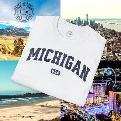 Classic Athletic, Michigan (50 States Edition) T-Shirt