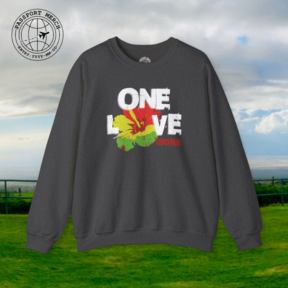 One Love, Aloha, Hawaii Crewneck