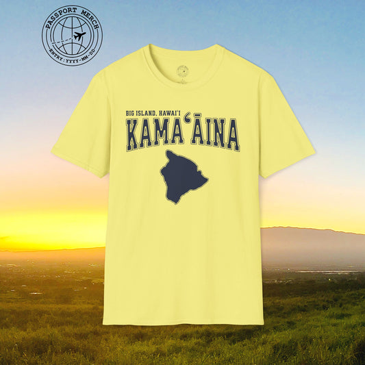 Classic University (Kamaaina Edition), Big Island, Hawaii T-Shirt