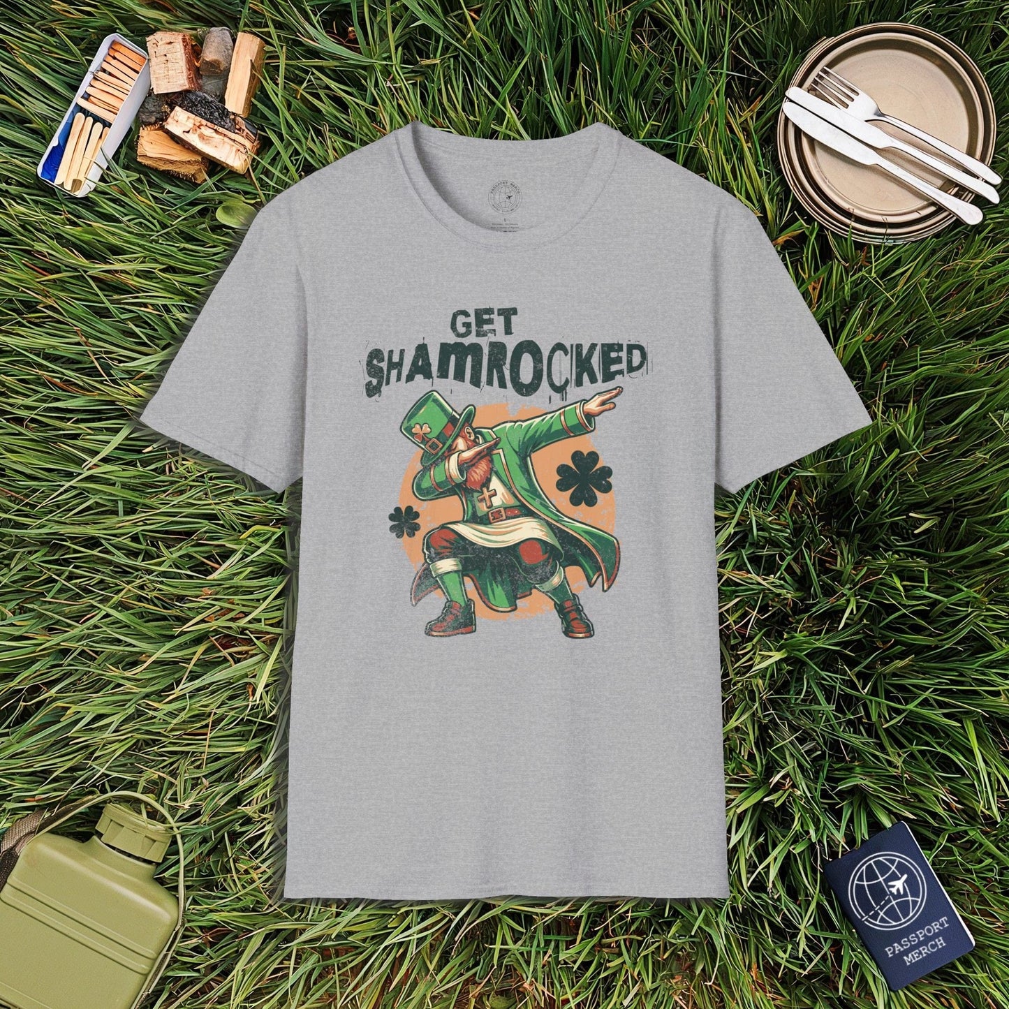 Get Shamrocked, Ireland T-Shirt