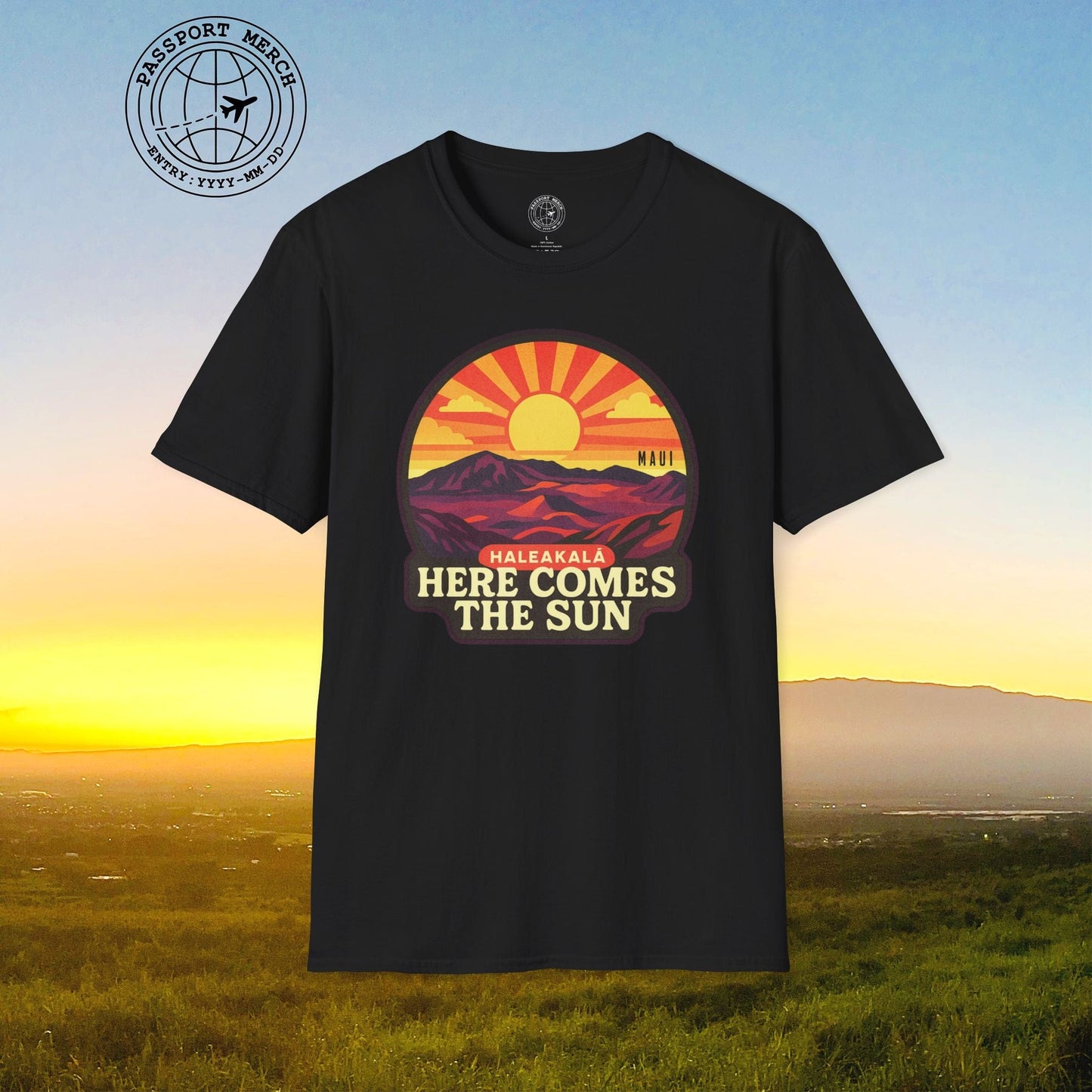 Here Comes the Sun, Haleakala, Maui, Hawaii T-Shirt