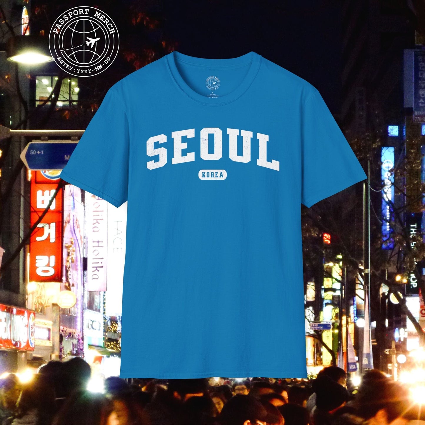 Classic Athletic (Bucket List Edition), Seoul, Korea T-Shirt