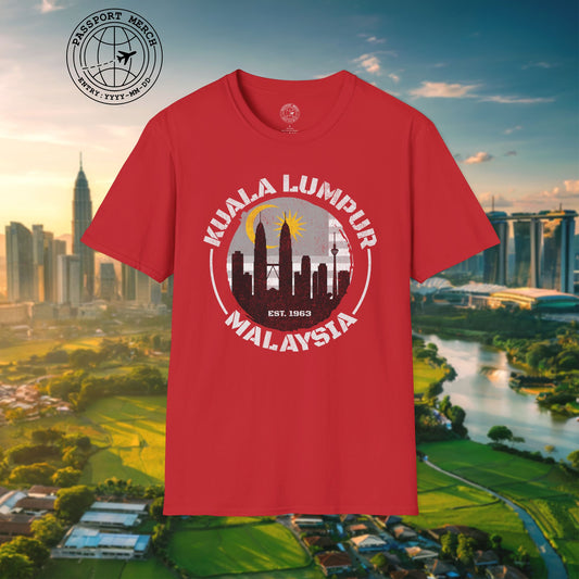Kuala Lumpur Malaysia, Crescent and Star T-Shirt