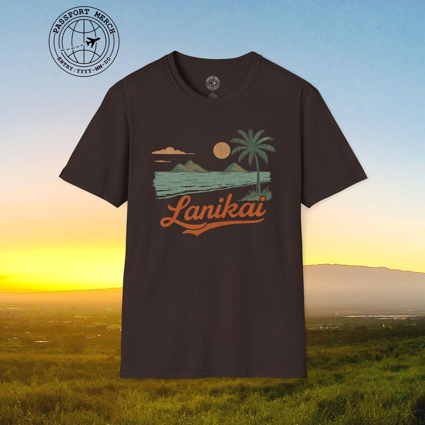 Vintage Lanikai, Oahu, Hawaii T-Shirt