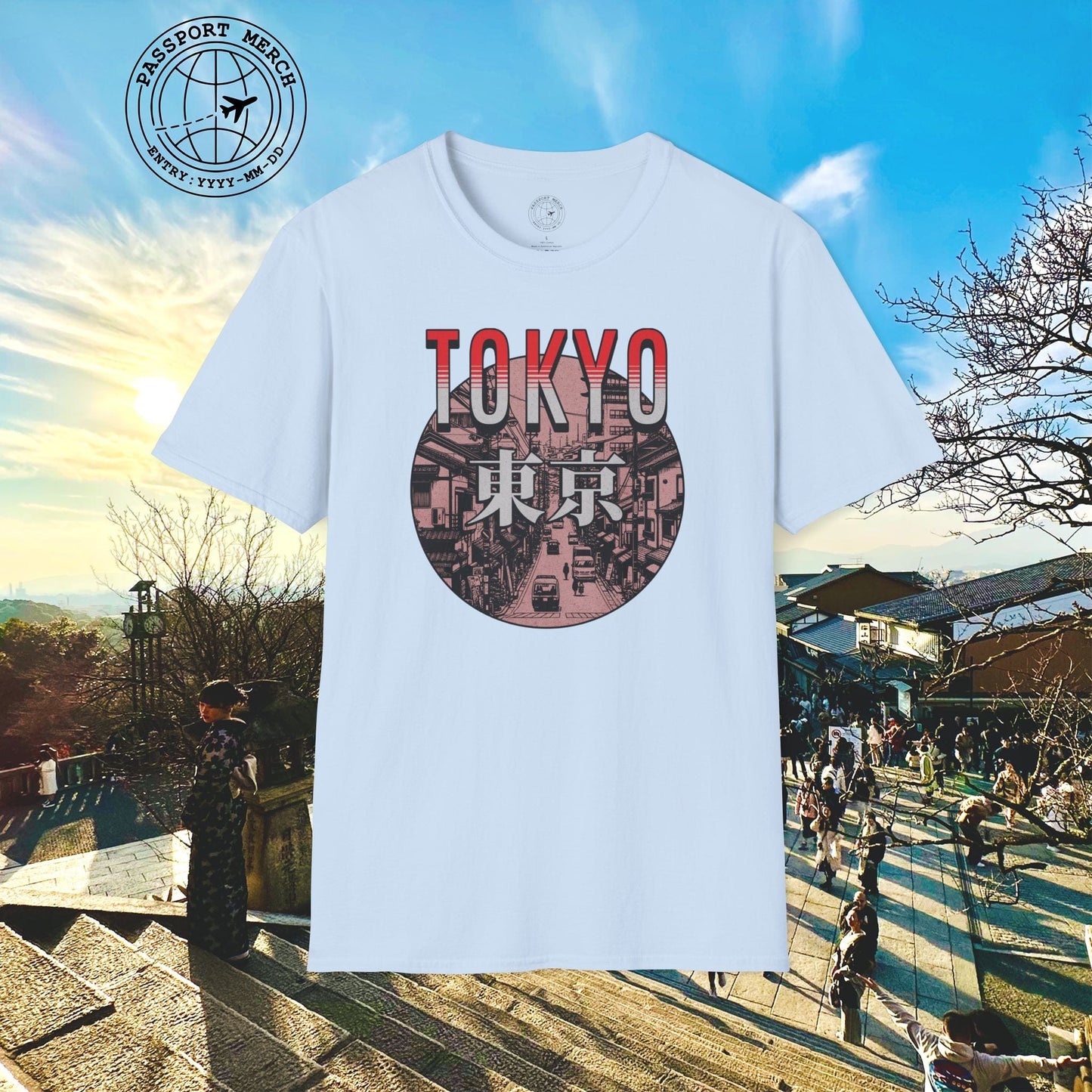 Vintage Streets of Tokyo Japan T-Shirt