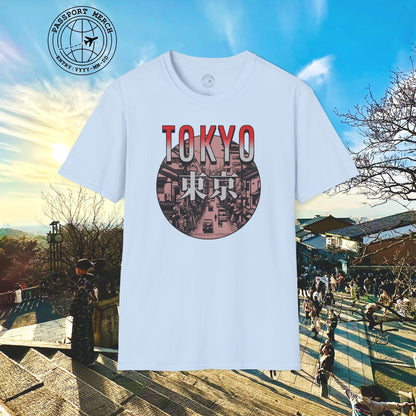 Vintage Streets of Tokyo Japan T-Shirt