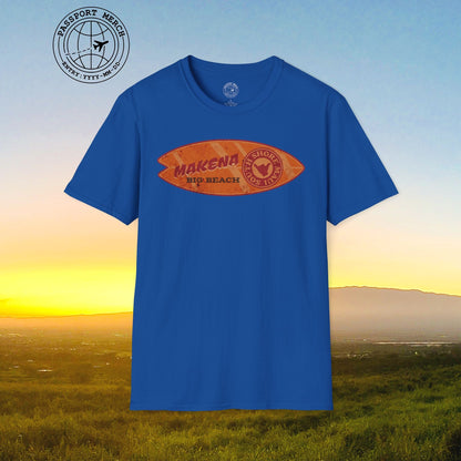 Makena Big Beach Maui Skim Board Hawaii T-Shirt