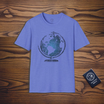 Vintage Globe Travel Inspiration T-Shirt