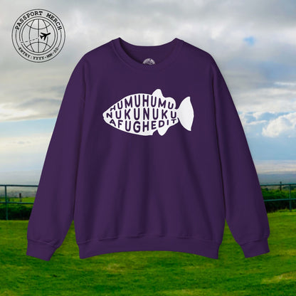 Humuhumu... nukunuku... afughedit, Hawaii Crewneck
