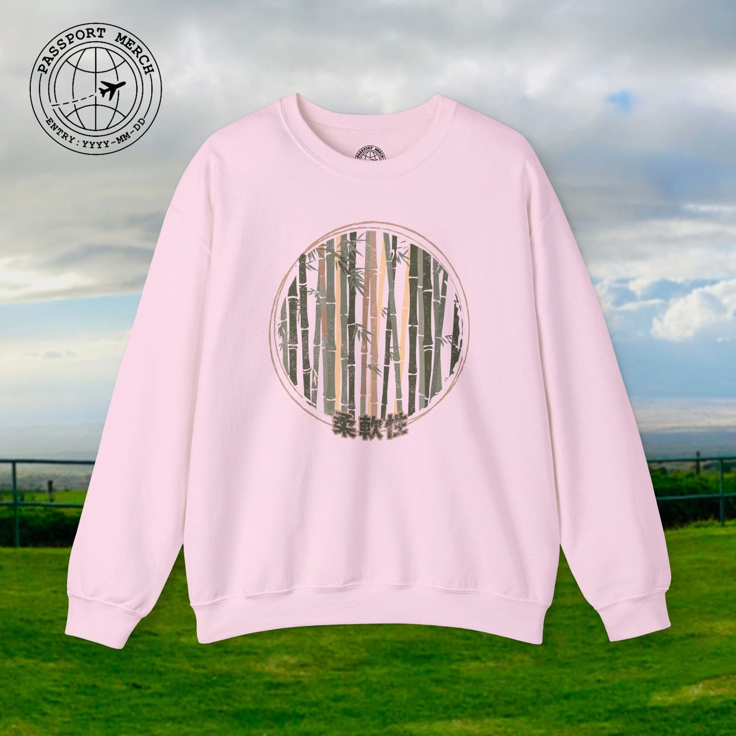 Japanese Jūnansei (Flexibility) Bamboo Crewneck