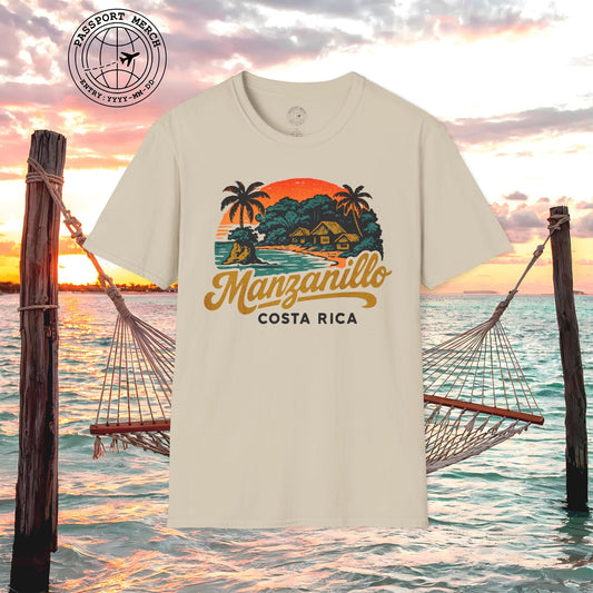 Manzanillo, Costa Rica - 80's Vintage T-Shirt