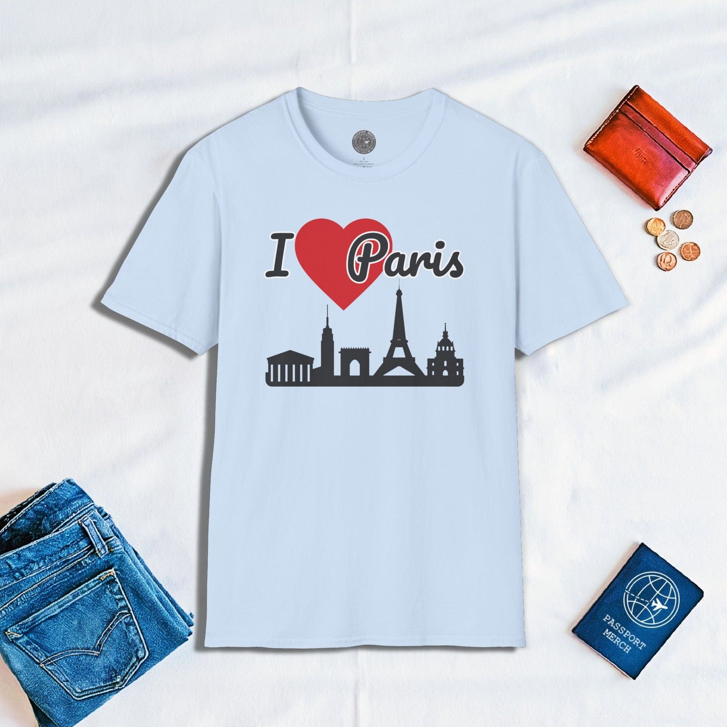 I Heart Paris France T-Shirt