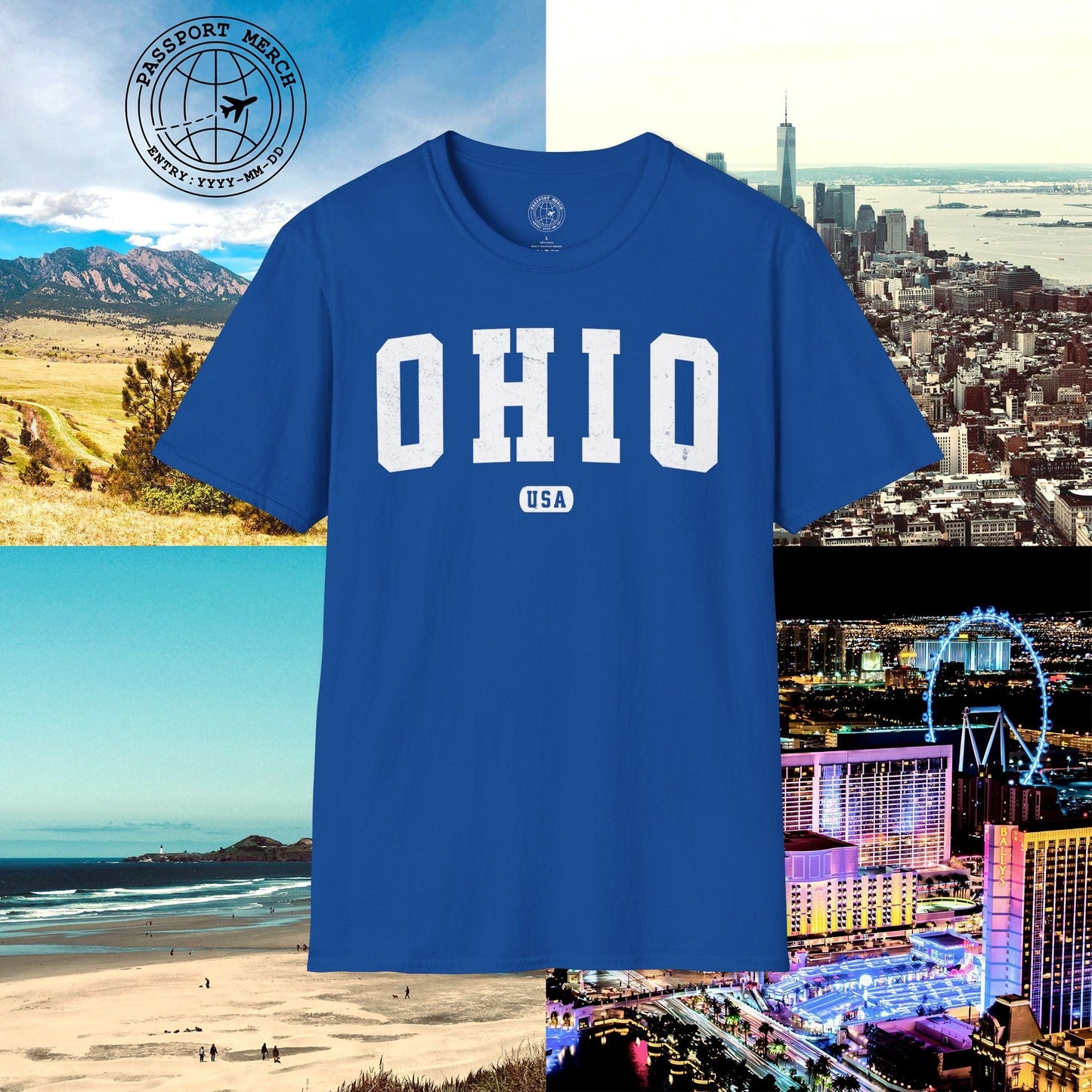 Classic Athletic, Ohio (50 States Edition) T-Shirt