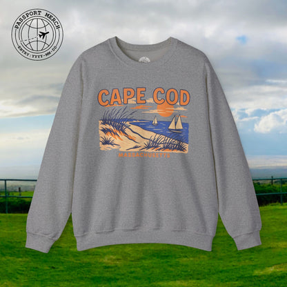 Cape Cod, Massachusetts - 80's Vintage Crewneck