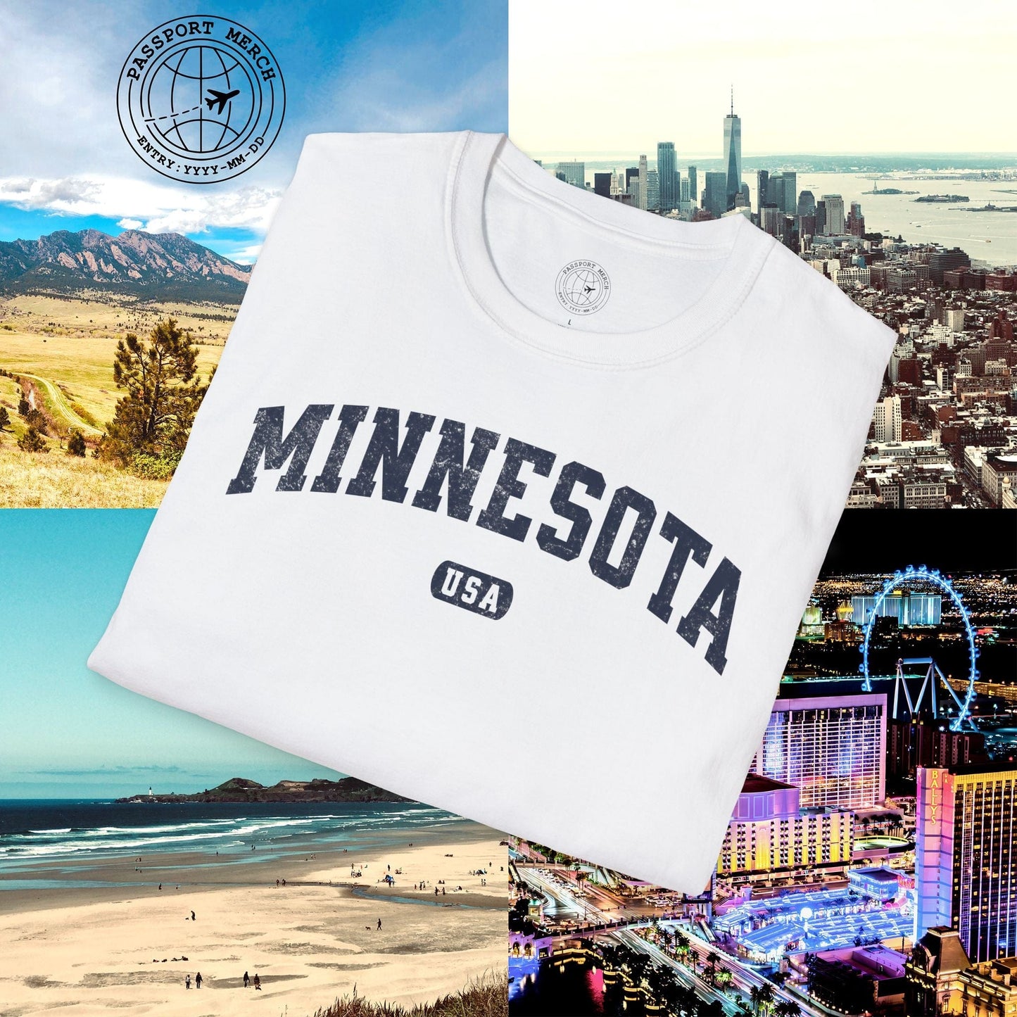 Classic Athletic, Minnesota (50 States Edition) T-Shirt