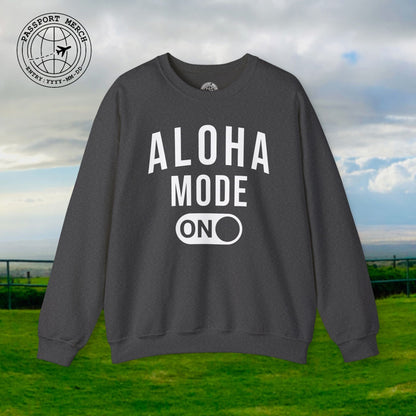 Aloha Mode ON, Hawaii Crewneck