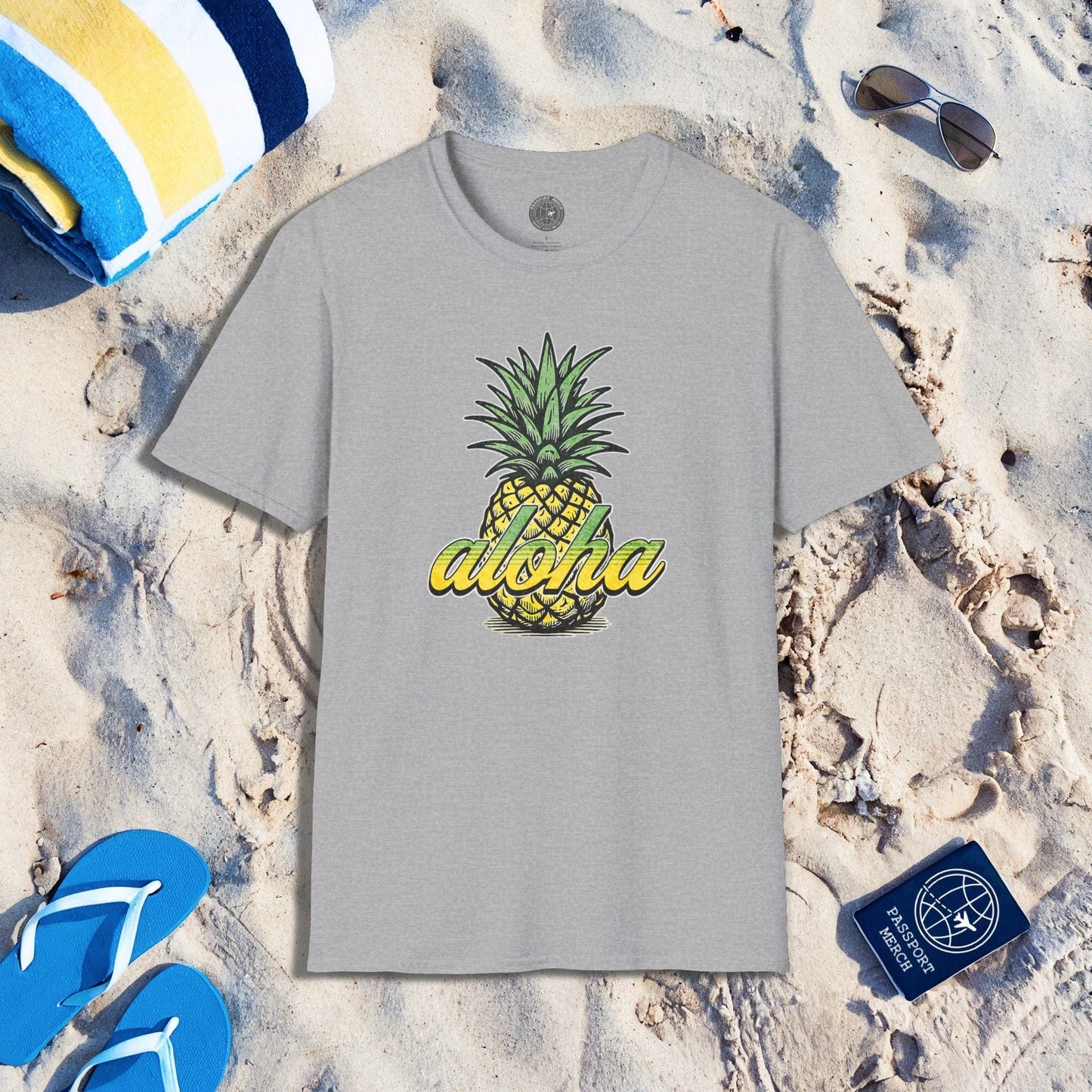 Maui Pineapple Aloha Hawaii T-Shirt