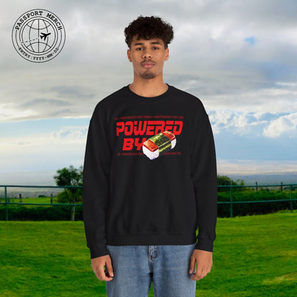 Powered By Musubi, Hawaii Crewneck