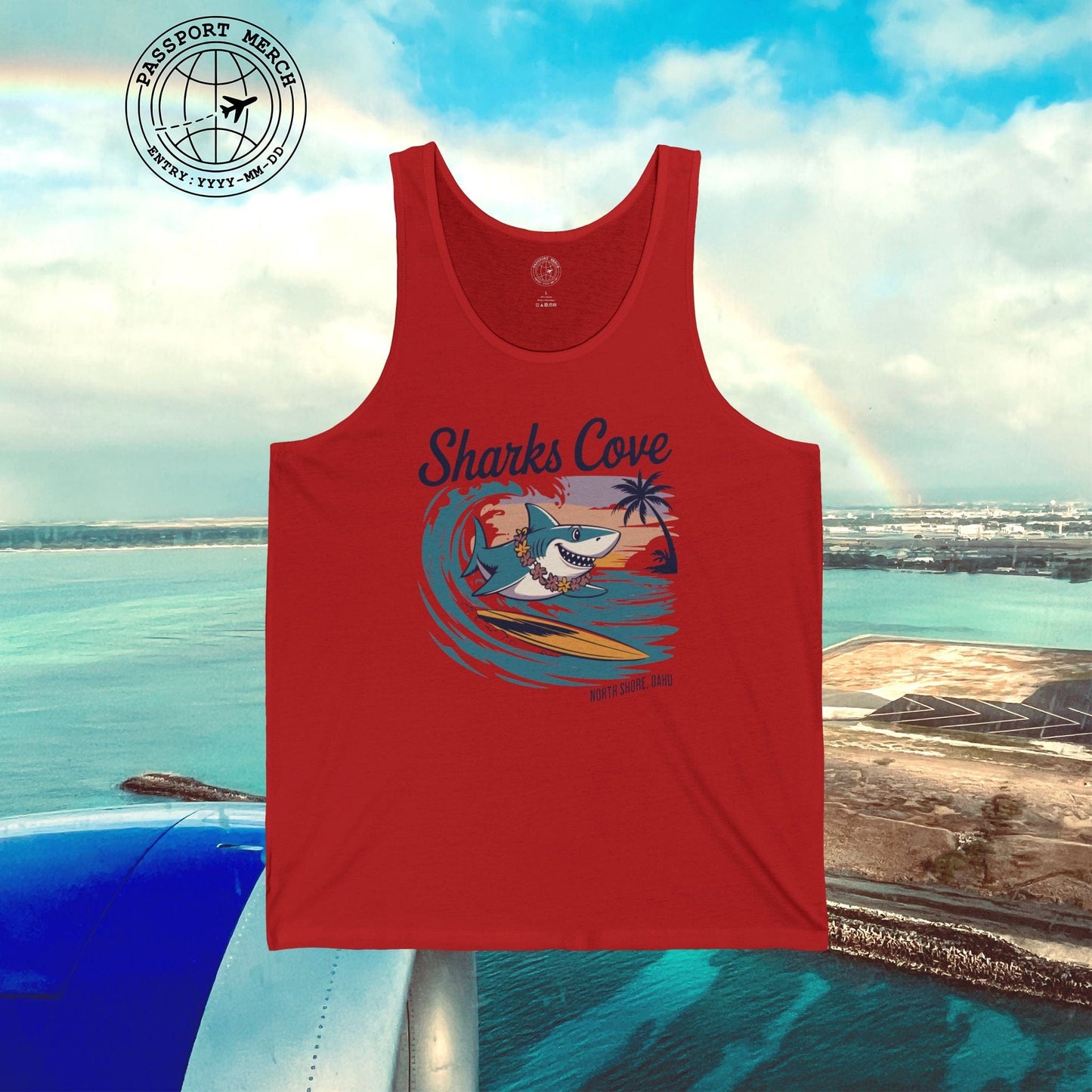 Sharks Cove Oahu, Hawaii Tank Top