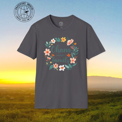 Ohana Means Family, Hawaii T-Shirt