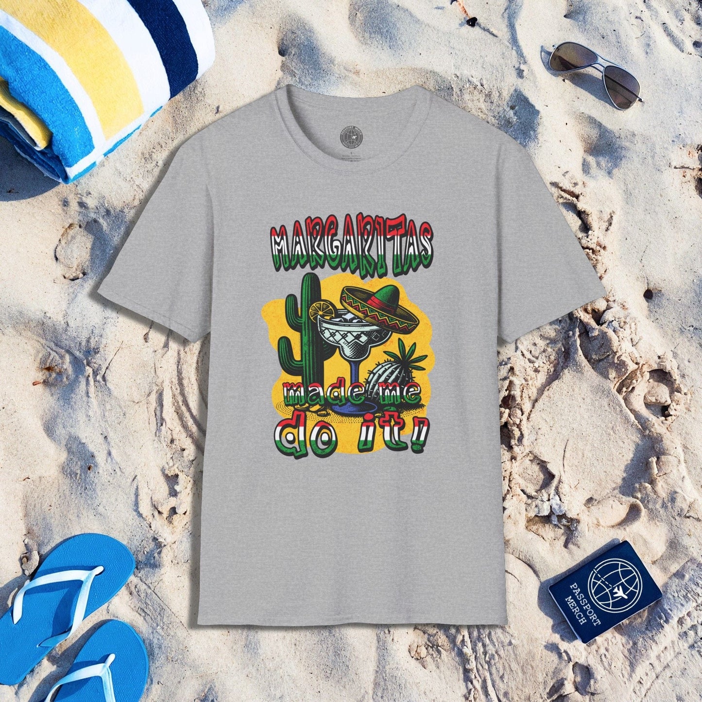 Margaritas Made Me Do It Mexico T-Shirt