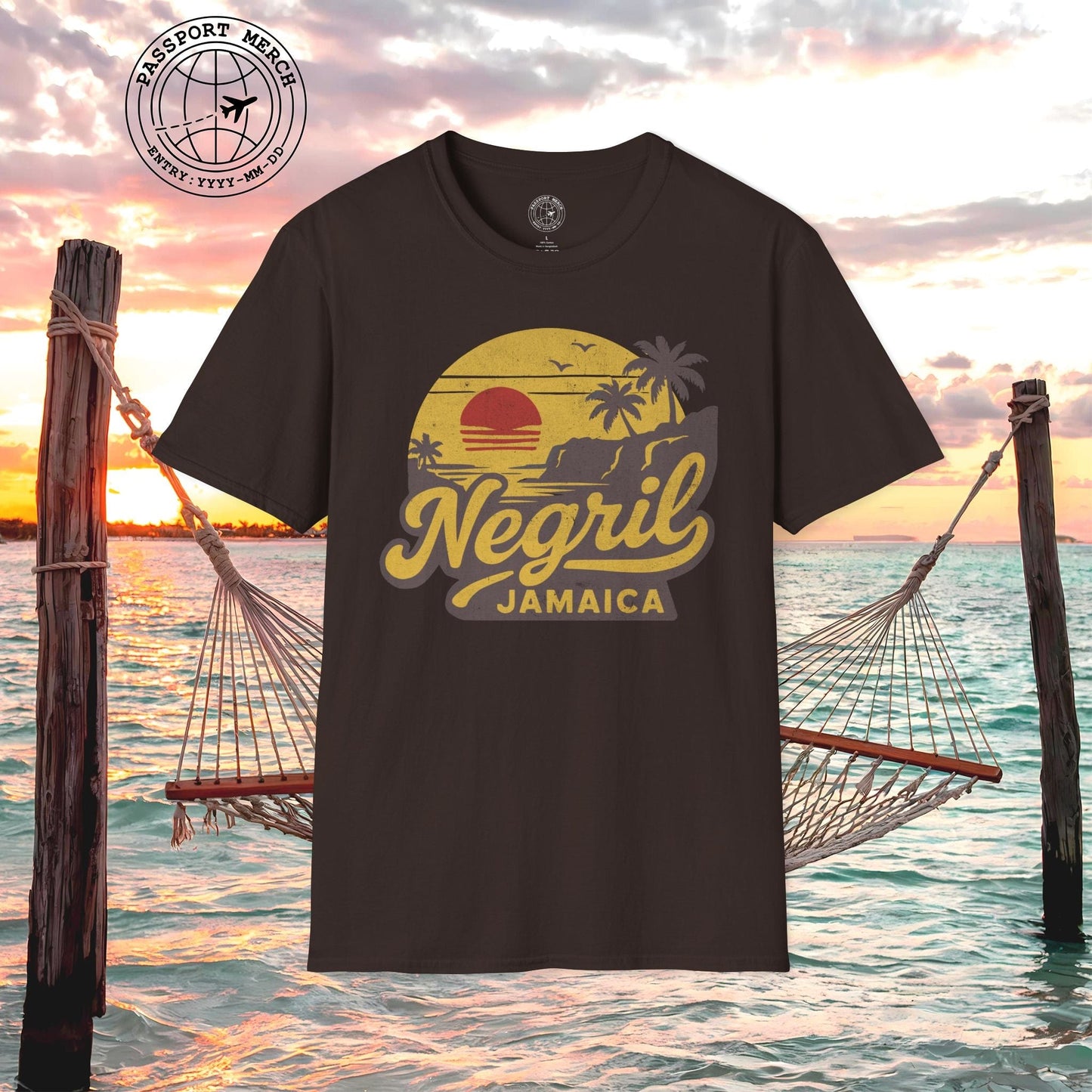 Negril, Jamaica - 80's Vintage T-Shirt