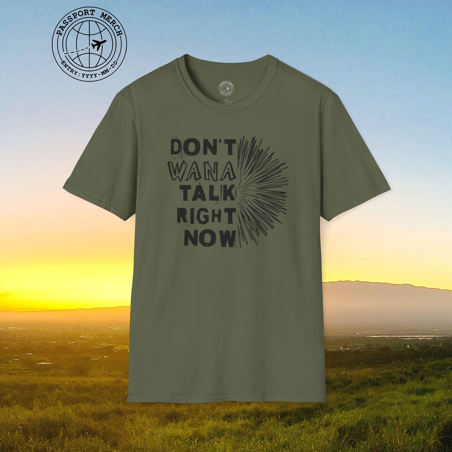 Don't Wana Talk Right Now, Hawaii T-Shirt
