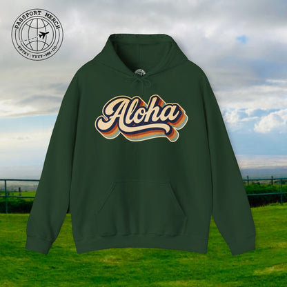 Classic 70s, Aloha, Hawaii Hoodie