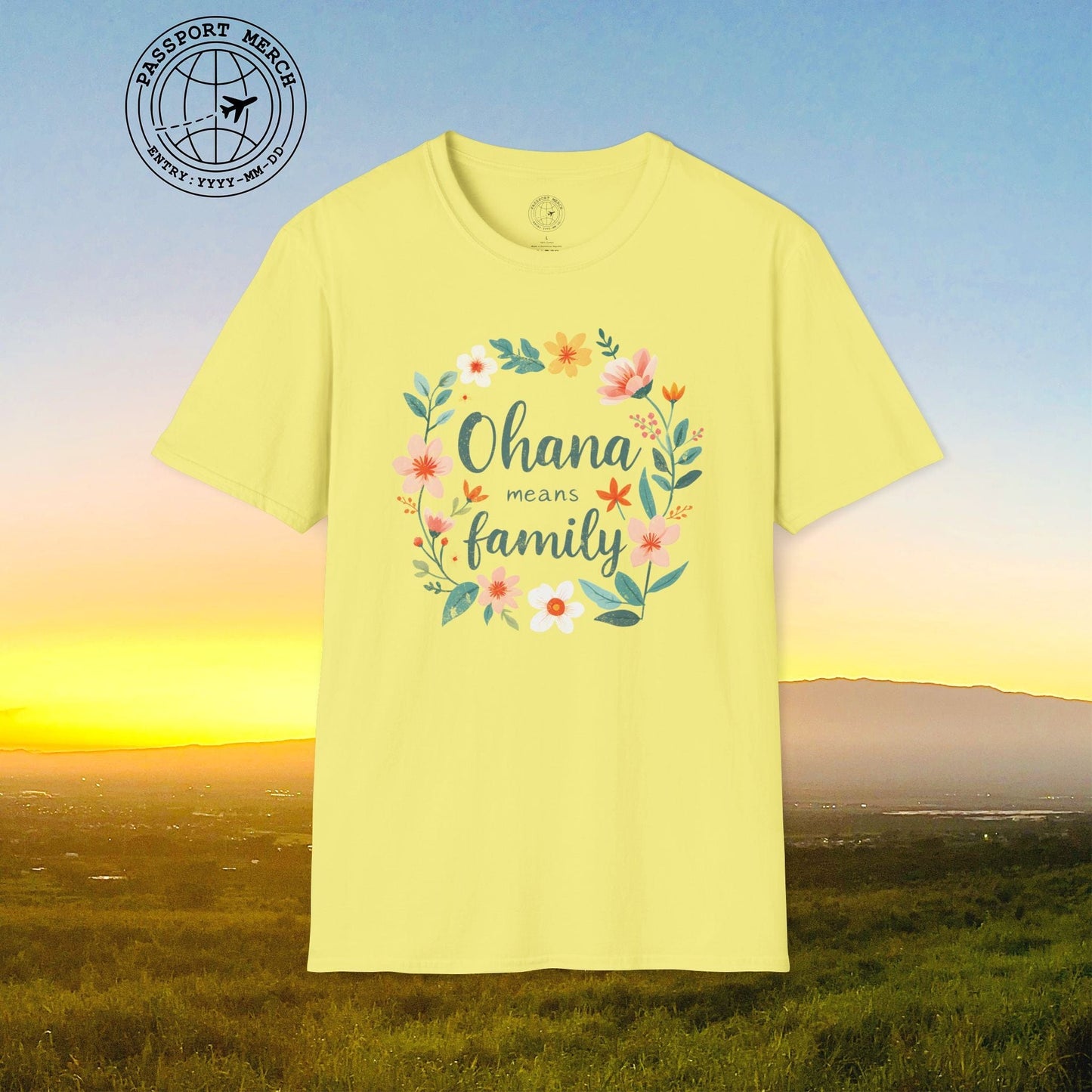 Ohana Means Family, Hawaii T-Shirt