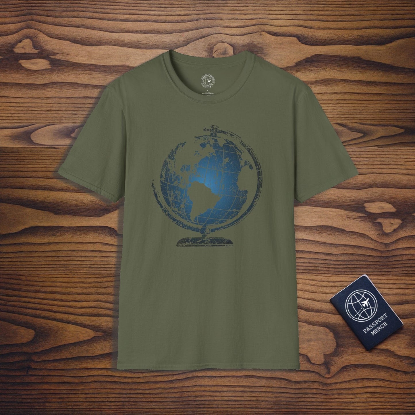 Vintage Globe Travel Inspiration T-Shirt