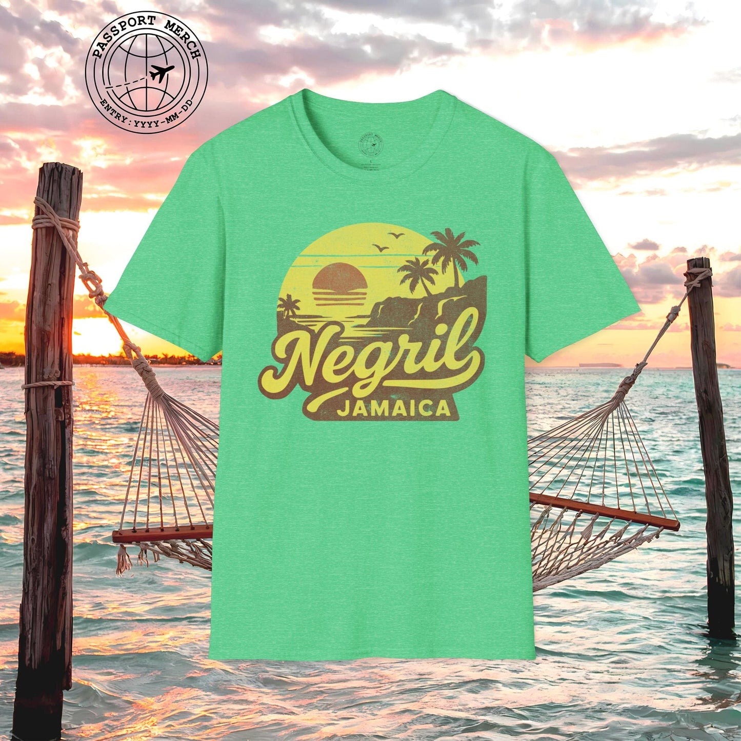 Negril, Jamaica - 80's Vintage T-Shirt