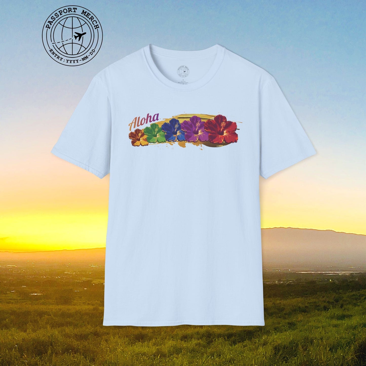 Pop Art Hibiscus, Hawaii T-Shirt