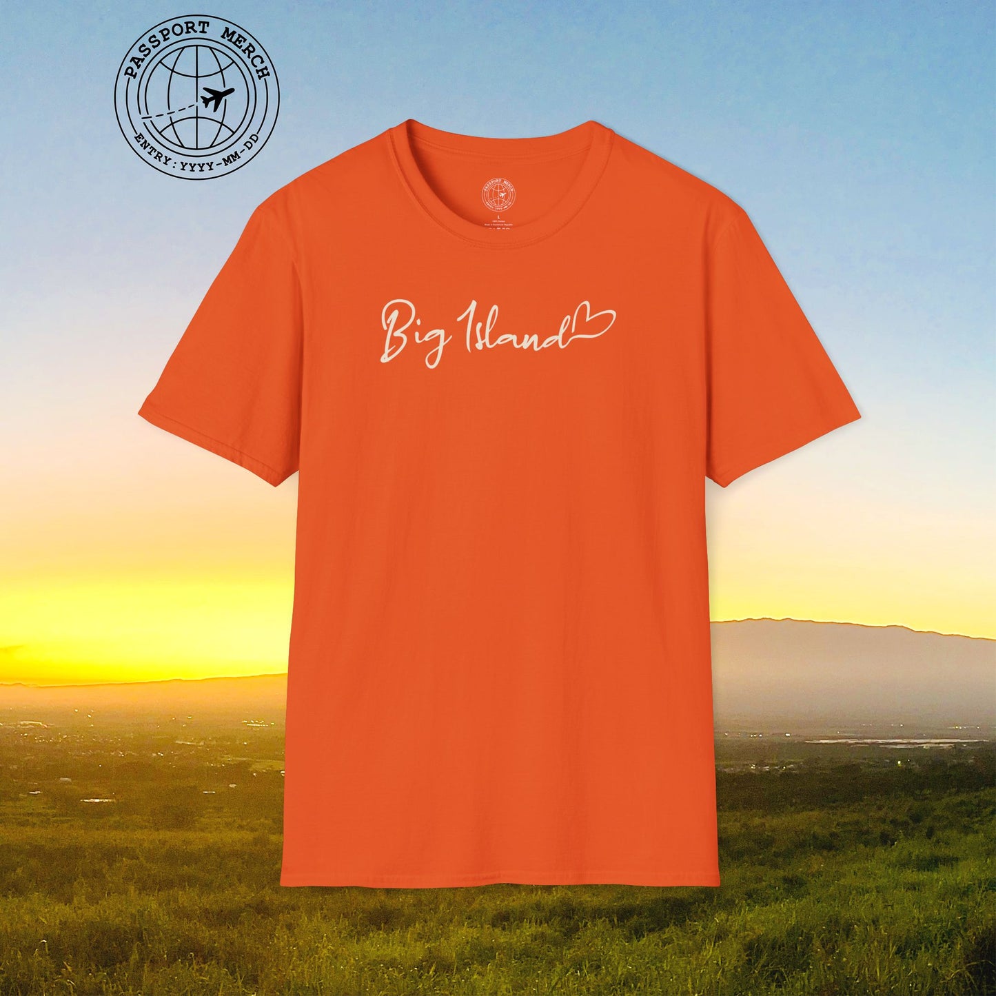 Heart Signature (Islands Edition), Big Island, Hawaii T-Shirt
