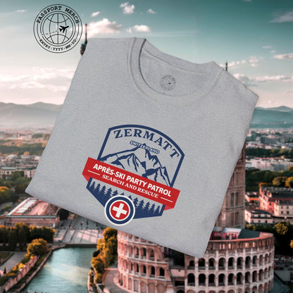 Zermatt Après-Ski Party Patrol Switzerland T-Shirt