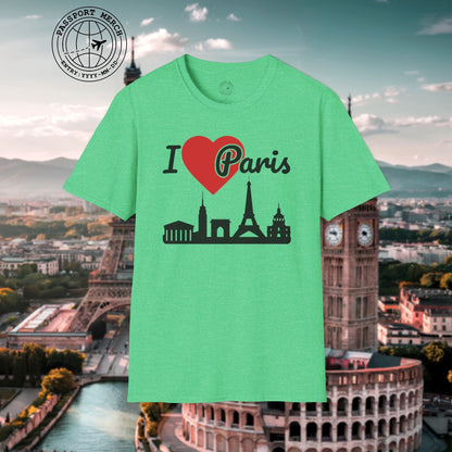 I Heart Paris France T-Shirt