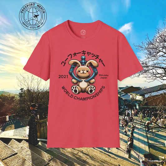 UFO Catcher World Championships, Shinjuku Japan T-Shirt