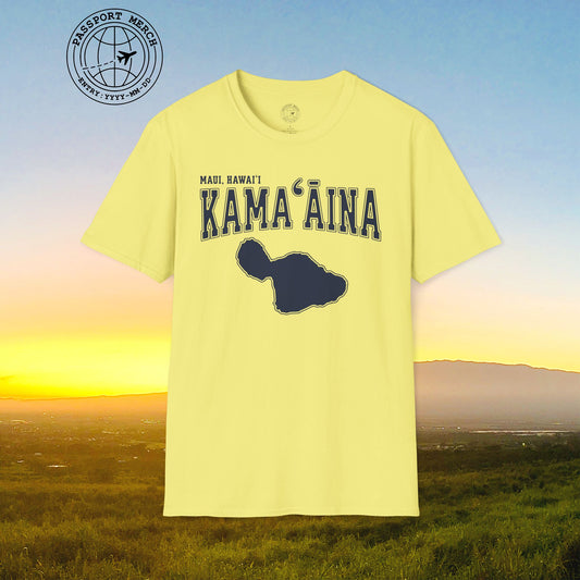 Classic University (Kamaaina Edition), Maui, Hawaii T-Shirt