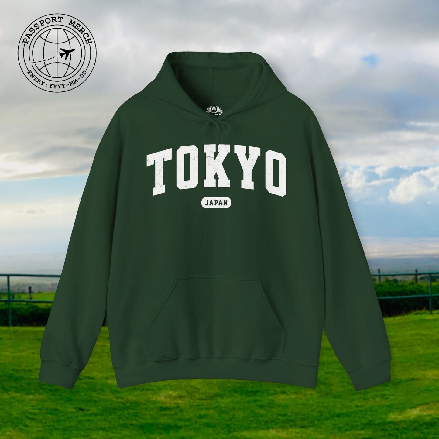 Classic Athletic (Bucket List Edition), Tokyo, Japan Hoodie