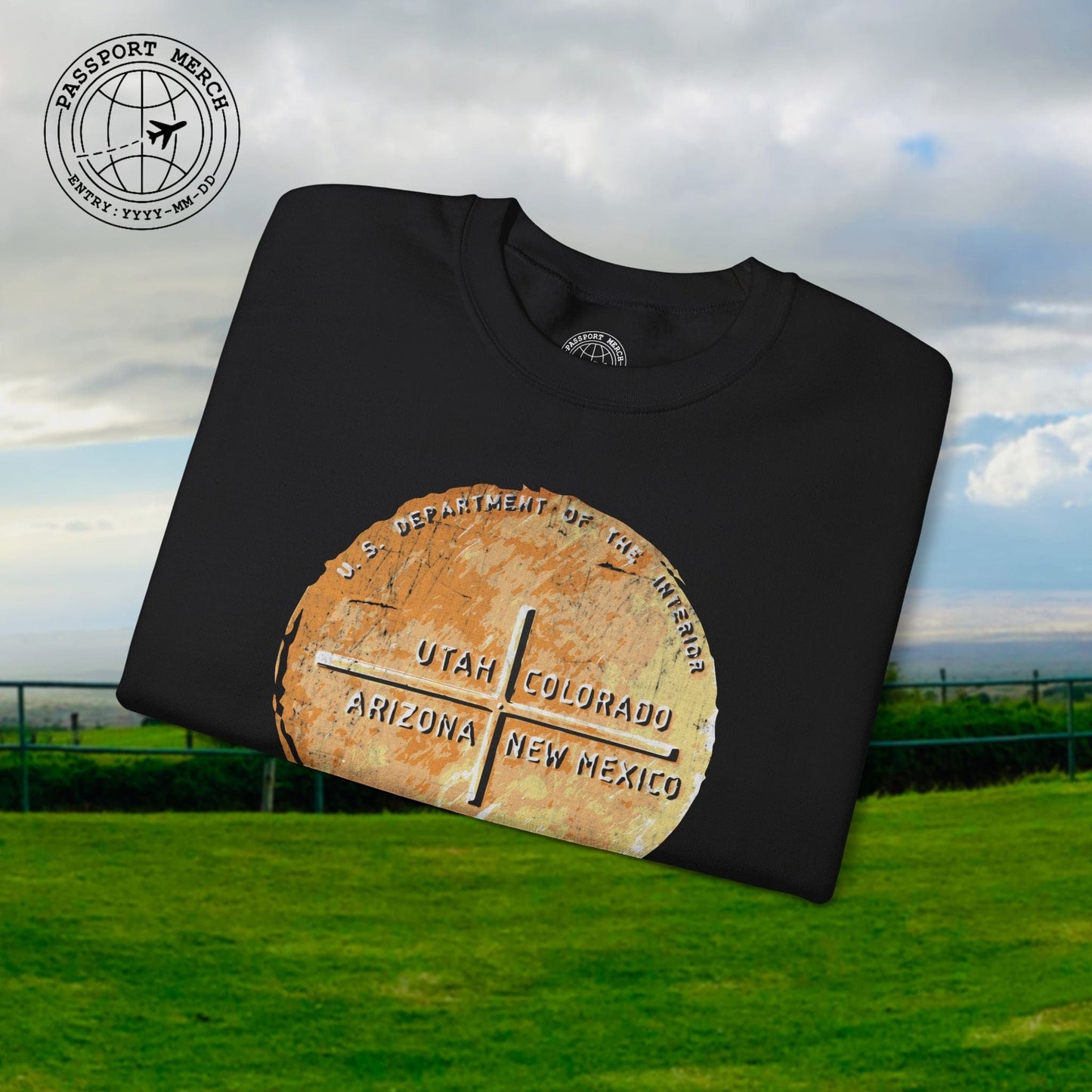 Four Corners - Utah, Colorado, Arizona, New Mexico Crewneck
