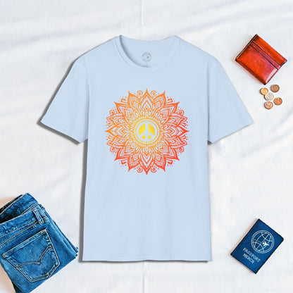 Peace Mandala India T-Shirt