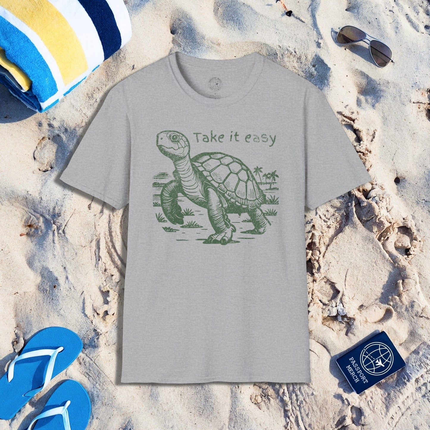 Take it easy Turtle, Hawaii T-Shirt